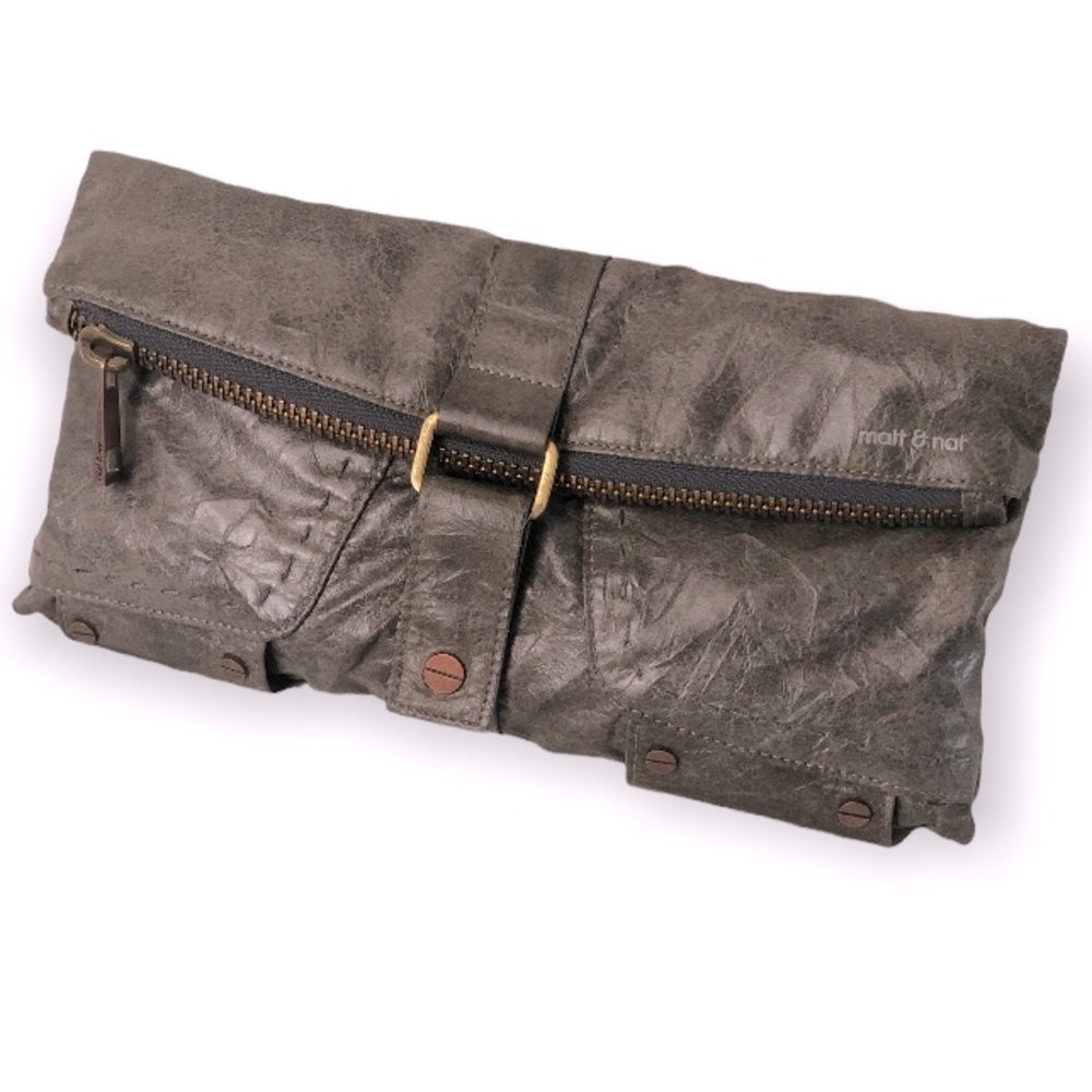 Matt & Nat Samara Zipper Clutch
